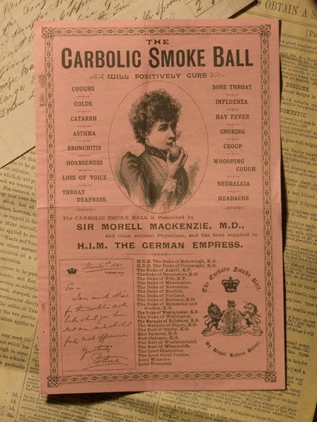 Carbolic Smoke Ball - Quack Medicine