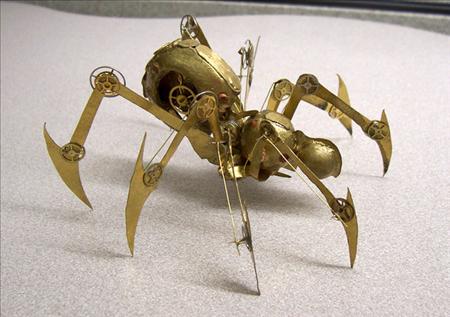 The Clockwork Arachnid by Cazouillette from the Steampunk Forum