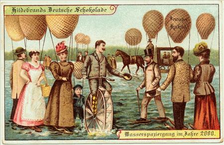 Hildebrands chocolate card prediction for 2000 involving walking on water