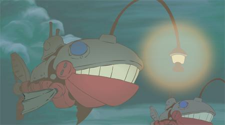 Mechanical Flying Lantern Fish from Iyasakado's Steampunk Animations