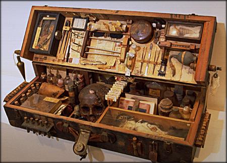 Ron Pippen's Artwork - Museum Boxes and Steampunk Ancestors