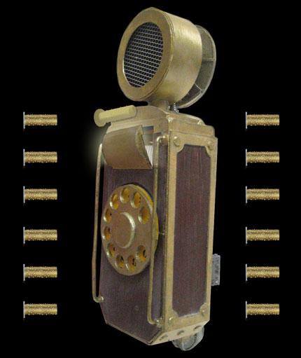 The rPhone in all its glory - for Pirates and Steampunk fans