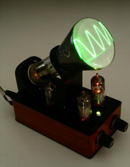A Toy Oscilloscope - A Steampunk Conversation Starter